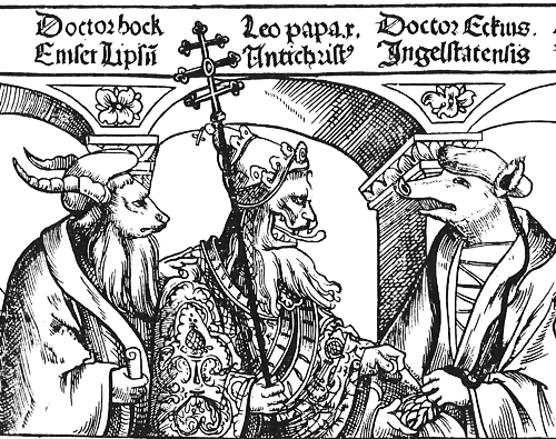 Pope Leo X as antichrist_0